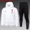 Manteau de duvet AC Milan Ensemble Complet 2024-2025 Blanc