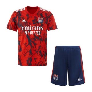 Maillot De Foot Lyon Exterieur Enfant 2022-2023 Pas Cher