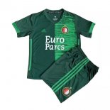 Maillot De Foot Feyenoord Rotterdam Exterieur Enfant 2021-2022 Vert Pas Cher