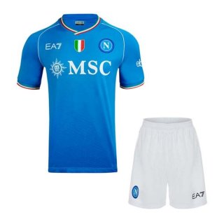 Maillot Naples Domicile Enfant 2023-2024 Bleu