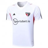 Maillot De Foot Entrainement Sao Paulo 2023-2024 Blanc 3