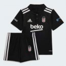 Maillot De Foot Besiktas Exterieur Enfant 2021-2022 Noir Pas Cher