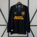 Thailande Maillot Manchester United Domicile ML Retro 1993 1995