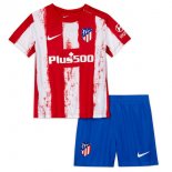 Maillot De Foot Atlético Madrid Domicile Enfant 2021-2022 Pas Cher