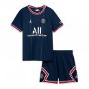 Maillot De Foot Paris Saint Germain Domicile Enfant 2021-2022 Bleu Pas Cher