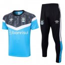 Maillot De Foot Gremio Ensemble Complet 2023-2024 Gris Bleu