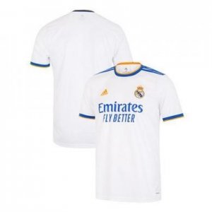 Thailande Maillot De Foot Real Madrid Domicile 2021-2022 Blanc Pas Cher