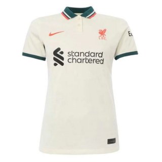 Thailande Maillot De Foot Liverpool Exterieur Femme 2021-2022 Pas Cher