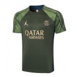 Maillot Entrainement PSG 2024-2025 Vert 2