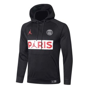 Sweat Shirt Capuche Paris Saint Germain 2022 Noir Blanc Pas Cher