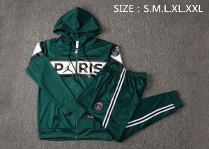 Sweat Shirt Capuche Paris Saint Germain 2022 Vert Pas Cher